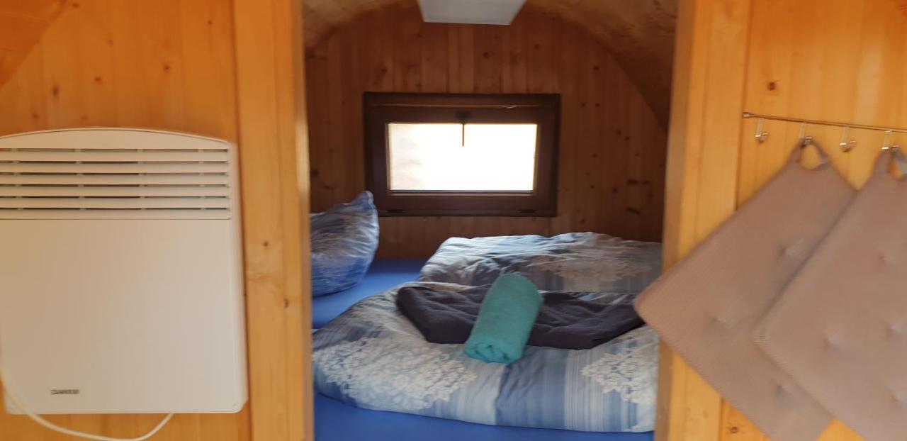 Mini Hotel Uebernachten Im Gurkenfass Lubbenau Bagian luar foto